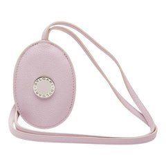 ブルガリ クロシェット キーリング キーネックホルダー ピンク レザー レディース BVLGARI 【中古】