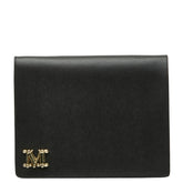 マックスマーラ ノベルティ カードケース ブラック レザー レディース MAX MARA 【中古】