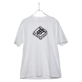 バーバリー ロゴ カットソー 半袖Tシャツ サイズ:M ホワイト コットン メンズ BURBERRY 【中古】