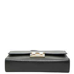 フルラ ベラ 斜め掛け ショルダーバッグ クロスボディ ブラック レザー レディース Furla 【中古】