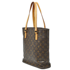 ルイ ヴィトン モノグラム ヴァヴァンGM トートバッグ M51170 ブラウン PVC レザー レディース LOUIS VUITTON 【中古】