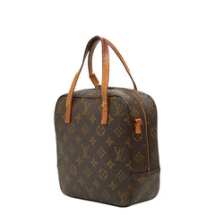 ルイ ヴィトン モノグラム スポンティーニ ハンドバッグ ショルダーバッグ 2WAY M47500 ブラウン PVC レザー レディース LOUIS VUITTON 【中古】