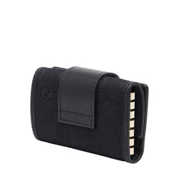 グッチ GGキャンバス キーケース 6連 212098 ブラック キャンバス レザー メンズ GUCCI 中古