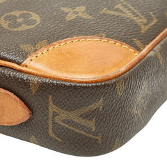 ルイ ヴィトン モノグラム マルリードラゴンヌPM セカンドバッグ クラッチバッグ M51827 ブラウン PVC レザー レディース LOUIS VUITTON 【中古】
