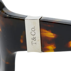 ティファニー アイウェア サングラス TF4001 ブラウン プラスチック レディース TIFFANY&Co. 【中古】