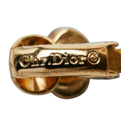 ディオール イヤリング ゴールド メッキ ラインストーン レディース Dior 【中古】
