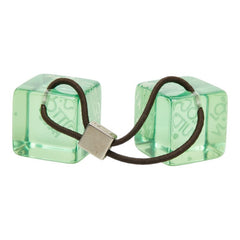 ルイ ヴィトン ヘアゴム キューブ ヘアアクセサリー グリーン プラスチック レディース LOUIS VUITTON 【中古】