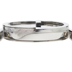 グッチ インターロッキングG 腕時計 133.3 クオーツ ブラック文字盤 ステンレススチール メンズ GUCCI 【中古】