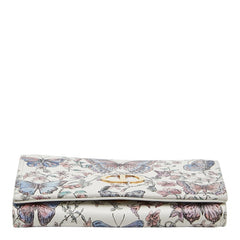 ディオール CARO カロ カードケース 小銭入れ ホワイト マルチカラー レザー レディース Dior 【中古】
