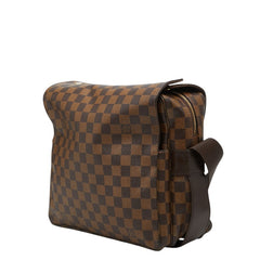 ルイ ヴィトン ダミエ ナヴィグリオ ショルダーバッグ N45255 ブラウン PVC レザー レディース LOUIS VUITTON 【中古】