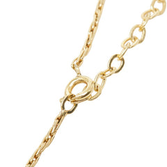 ディオール ロゴ ネックレス ゴールド メッキ レディース Dior 【中古】