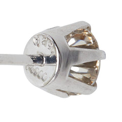 Pt900 プラチナ ダイヤ0.574ct スタッドピアス ピアス レディース 【中古】