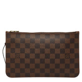 ルイ ヴィトン ダミエ ネヴァーフルMM 付属品ポーチ ポーチ N41358 ブラウン PVC レザー レディース LOUIS VUITTON 【中古】