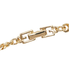 ジバンシー Gロゴ チェーン ネックレス ゴールド メッキ レディース Givenchy 【中古】