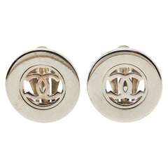 シャネル ココマーク イヤリング シルバー メタル レディース CHANEL 【中古】