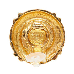 シャネル ヴィンテージ パール イヤリング ゴールド メッキ レディース CHANEL 【中古】