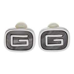 ジバンシー ロゴ モチーフ イヤリング シルバー メタル レディース Givenchy 【中古】