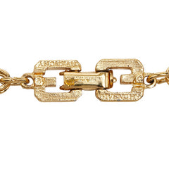 ジバンシー Gロゴ ロングネックレス ゴールド メッキ レディース Givenchy 【中古】
