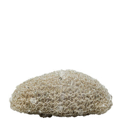 アンテプリマ ワイヤーバッグ スクエア ミニ ハンドバッグ ゴールド クリア ビーズ プラスチック メッシュ レディース ANTEPRIMA 【中古】
