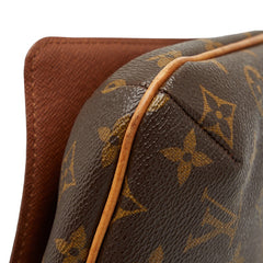 ルイ ヴィトン モノグラム ミュゼット タンゴ ショート ショルダーバッグ M51257 ブラウン PVC レザー レディース LOUIS VUITTON 【中古】