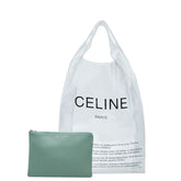 セリーヌ クリアトートバッグ クラッチバッグ セット 104003A9Q セラドン グリーン系 PVC ラムスキン レディース CELINE 【中古】