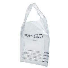 セリーヌ クリアトートバッグ クラッチバッグ セット 104003A9Q セラドン グリーン系 PVC ラムスキン レディース CELINE 【中古】