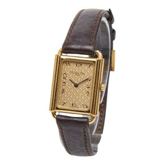ディオール 腕時計 58.122 クオーツ ゴールド文字盤 ステンレススチール レディース Dior 【中古】