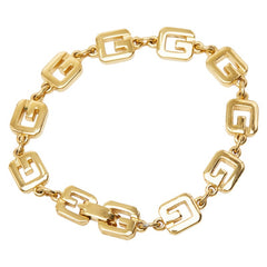 ジバンシー Gロゴ ブレスレット ゴールド メッキ レディース Givenchy 【中古】