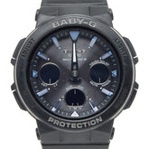 カシオ ビーチトラベラーシリーズ Baby-G 腕時計 BGA-2500-1AJF クオーツ ブラック文字盤 シリコン レディース CASIO 【中古】