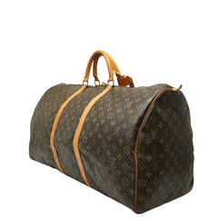 ルイ ヴィトン モノグラム キーポル60 ボストンバッグ トラベルバッグ M41422 ブラウン PVC レザー レディース LOUIS VUITTON 【中古】