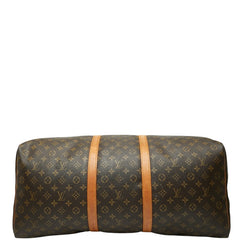 ルイ ヴィトン モノグラム キーポル60 ボストンバッグ トラベルバッグ M41422 ブラウン PVC レザー レディース LOUIS VUITTON 【中古】