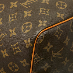ルイ ヴィトン モノグラム キーポル60 ボストンバッグ トラベルバッグ M41422 ブラウン PVC レザー レディース LOUIS VUITTON 【中古】