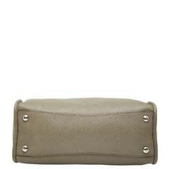 プラダ ハンドバッグ ショルダーバッグ 2WAY 1BB022 グレー レザー レディース PRADA 【中古】