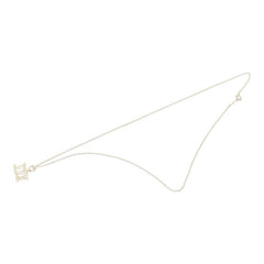ティファニー アトラスキューブ チェーン ペンダント ネックレス シルバー SV925 シルバー レディース TIFFANY&Co. 【中古】