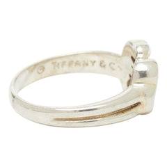 ティファニー トリプルハート リング 指輪 SV925 シルバー レディース TIFFANY&Co. 【中古】