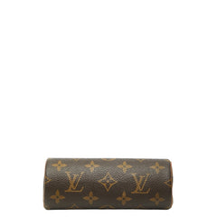 ルイ ヴィトン モノグラム パピヨン 付属 ポーチ ポーチ ブラウン PVC レザー レディース LOUIS VUITTON 【中古】