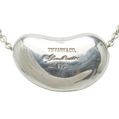 ティファニー エルサ ペレッティ ビーンズ ペンダント ネックレス シルバー SV925 シルバー レディース TIFFANY&Co. 【中古】