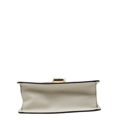 グッチ シルヴィ ミニハンドバッグ ショルダーバッグ 2WAY 470270 ホワイト レザー レディース GUCCI 【中古】