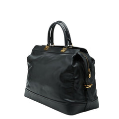 セリーヌ ハンドバッグ ブラック レザー レディース CELINE 【中古】