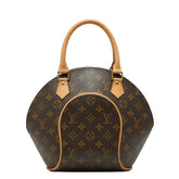 ルイ ヴィトン モノグラム エリプスPM ハンドバッグ M51127 ブラウン PVC レザー レディース LOUIS VUITTON 【中古】