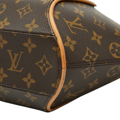 ルイ ヴィトン モノグラム エリプスPM ハンドバッグ M51127 ブラウン PVC レザー レディース LOUIS VUITTON 【中古】
