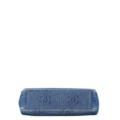 シャネル ココマーク ショルダーバッグ インディゴ ブルー デニム レディース CHANEL 【中古】