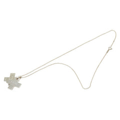 ティファニー ダブルクロス ペンダント ネックレス SV925 シルバー レディース TIFFANY&Co. 【中古】