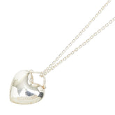 ティファニー ハートモチーフ チェーン ペンダント ネックレス SV925 シルバー レディース TIFFANY&Co. 【中古】