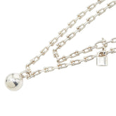 ティファニー ハードウェア スモールラップ ネックレス ロング SV925 シルバー レディース TIFFANY&Co. 【中古】