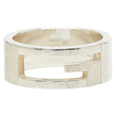 グッチ ブランデッドG リング 指輪 #15 SV925 シルバー レディース GUCCI 【中古】