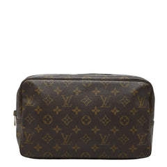 ルイ ヴィトン モノグラム トゥルース トワレット 28 セカンドバッグ クラッチバッグ M47522 ブラウン PVC レディース LOUIS VUITTON 【中古】