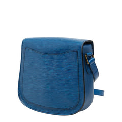 ルイ ヴィトン エピ サンクルー 斜め掛け ショルダーバッグ M52195 トレドブルー レザー レディース LOUIS VUITTON 【中古】