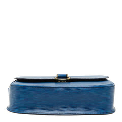 ルイ ヴィトン エピ サンクルー 斜め掛け ショルダーバッグ M52195 トレドブルー レザー レディース LOUIS VUITTON 【中古】
