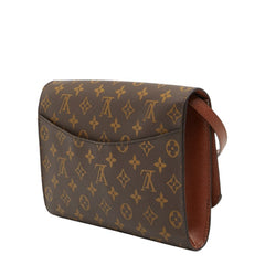 ルイ ヴィトン モノグラム ボルドー 斜め掛け ショルダーバッグ M51797 ブラウン PVC レザー レディース LOUIS VUITTON 【中古】